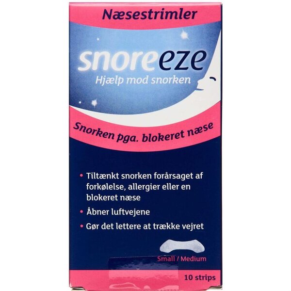 Snoreeze Næsestrimler (Small/Medium)