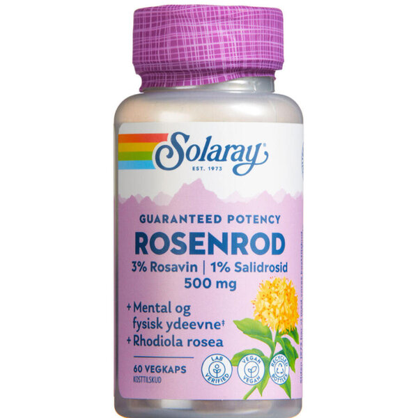 Solaray Rosenrod Kapsler