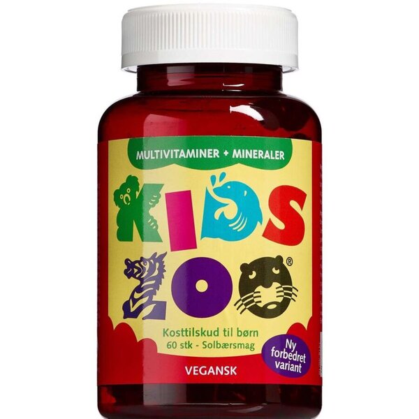 Kids Zoo Multivitaminer (solbær)