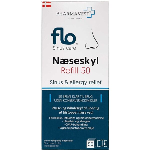 FLO Næseskyl Refill (50 stk)