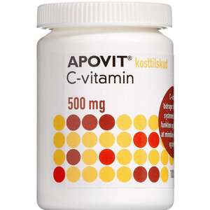 Apovit C-vitamin tabletter 500 mg (100 stk)