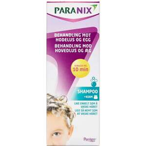 Paranix Shampoo og tættekam