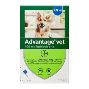 Advantage Vet. Opløsning (25-40 kg)