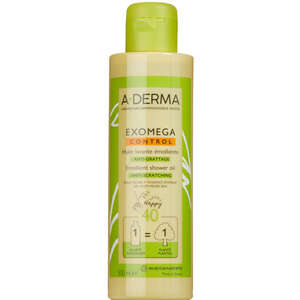 A-Derma Exomega Control Emollient Shower Oil (500 ml)