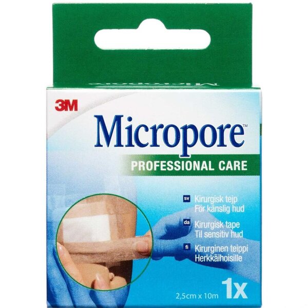 3M Micropore Papirtape (beige/2,5 cm)