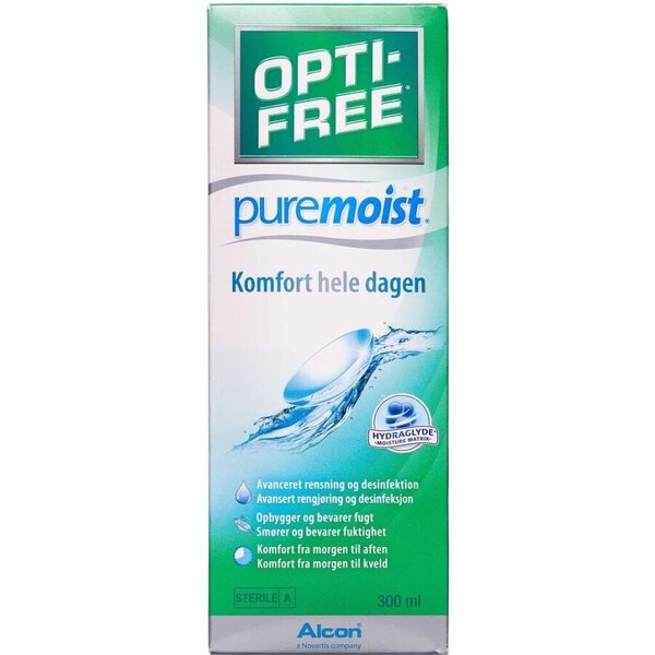 Opti-Free PureMoist Rensevæske (300 ml)