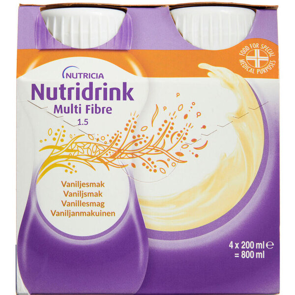 Nutridrink Multi Fibre Vanil