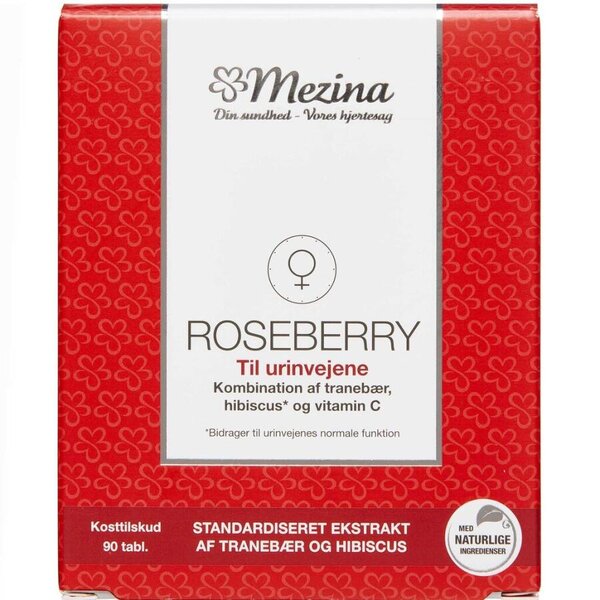 Roseberry tabletter (90 stk.)