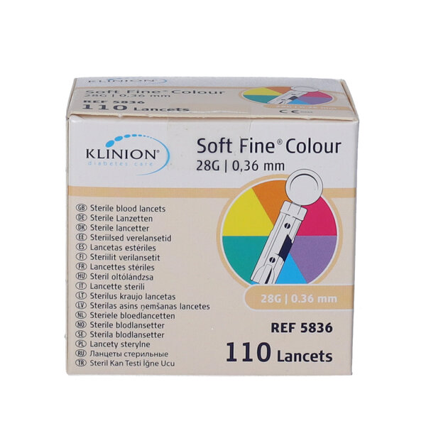 Klinion Soft Lancetter 28G