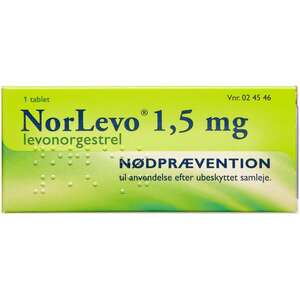 NorLevo (Takeda) 1,5 mg 1 stk