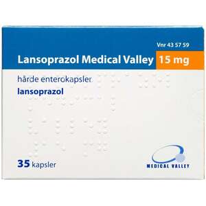 Lansoprazol Medical Valley 15 mg 35 stk