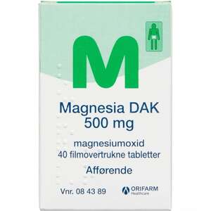 Magnesia "DAK" 40 stk