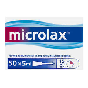 Microlax 50 * 5 ml