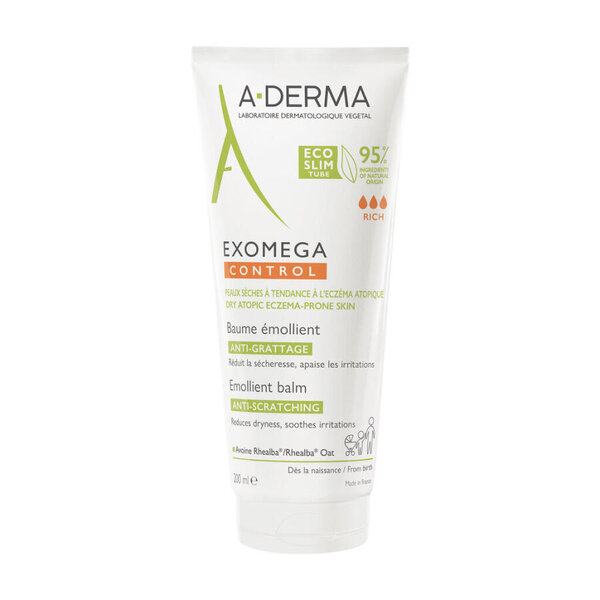 A-Derma Exomega Control Emollient Balm (200 ml)