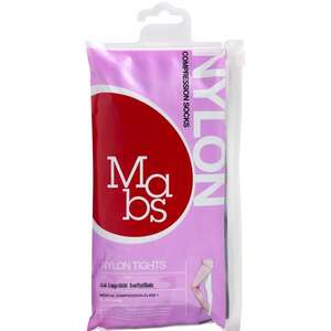 Mabs Nylon Mama Strømpebuks (Sort/XL)