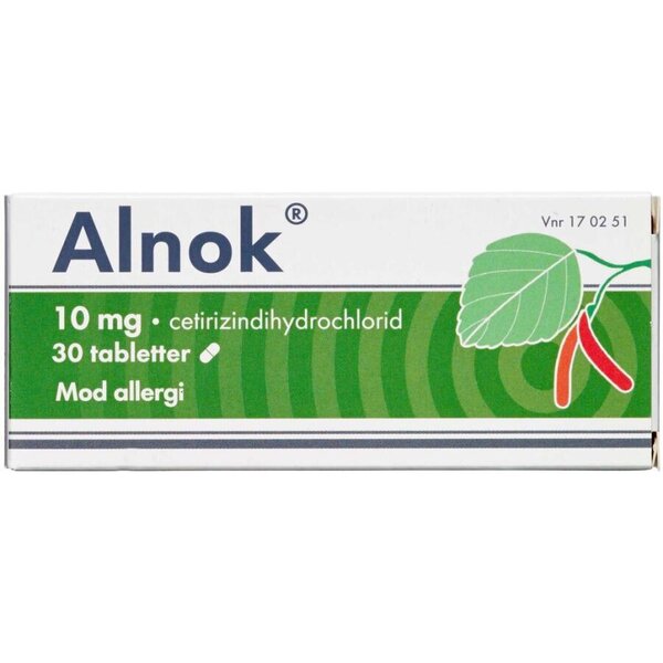 Alnok 10 mg 30 stk