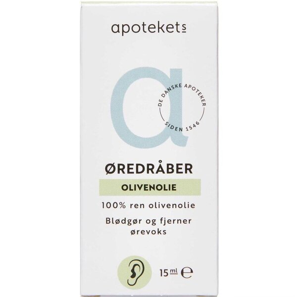 Apotekets Øredråber Olivenolie