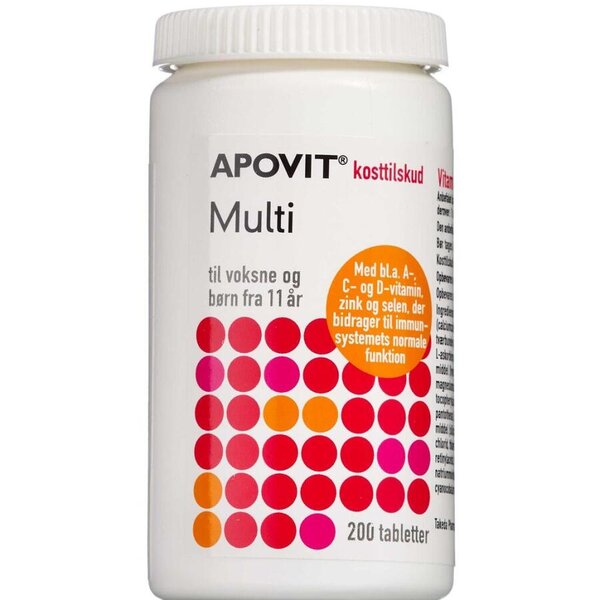 Apovit Multi tabletter (200 stk)