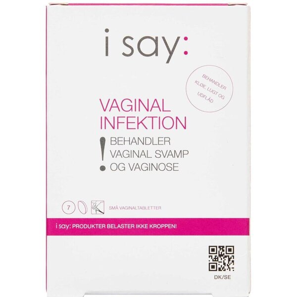 i say: Vaginal Infektion (7 stk.)