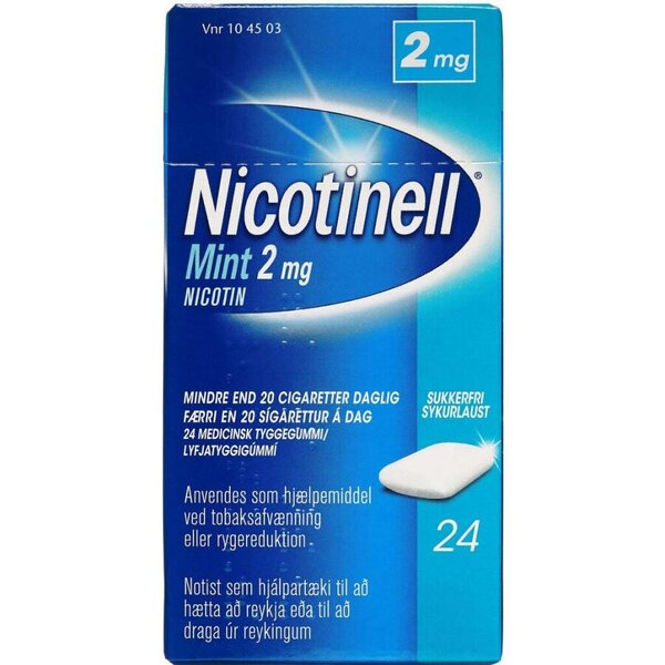 Nicotinell Mint 2 mg 24 stk