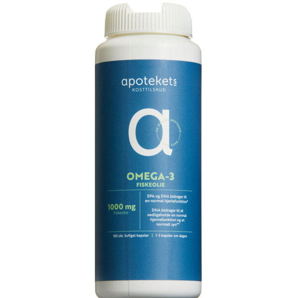 Apotekets Omega-3 Fiskeolie