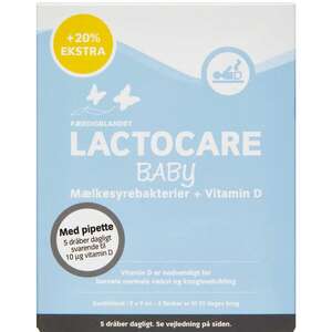 Lactocare BABY Dråber (2 x 9 ml)