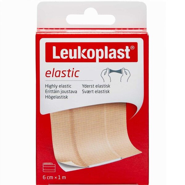 Leukoplast Elastic Plaster (6cm x 1m)