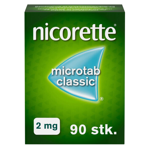 Nicorette Microtab Classic2 mg 90 stk