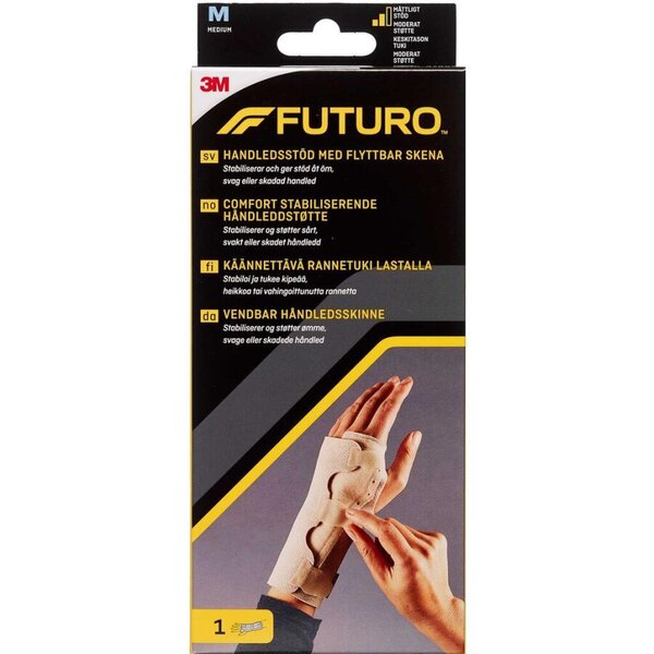 Futuro Core Håndledsbandage m. skinne (M)