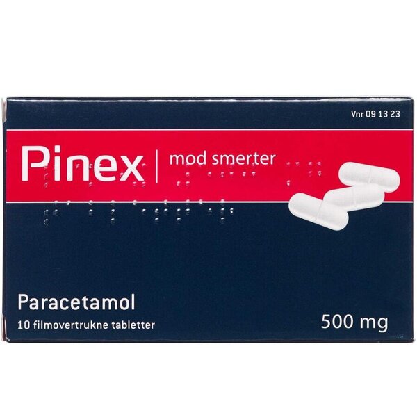 Pinex 500 mg 10 stk