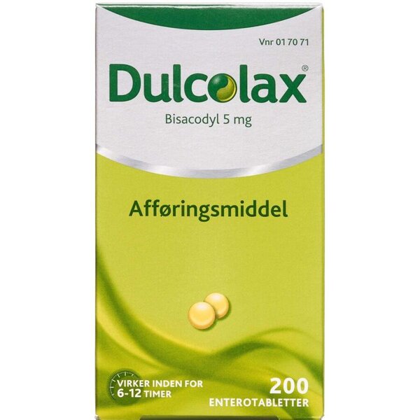 Dulcolax 5 mg 200 stk