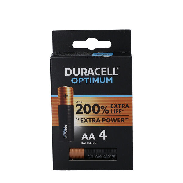 Duracell Optimum AAA Alkaline Batterier