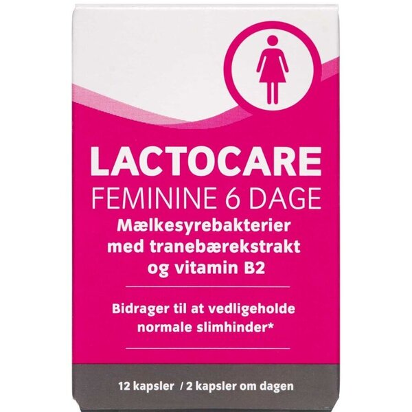 Lactocare FEMININE 6 dage kapsler