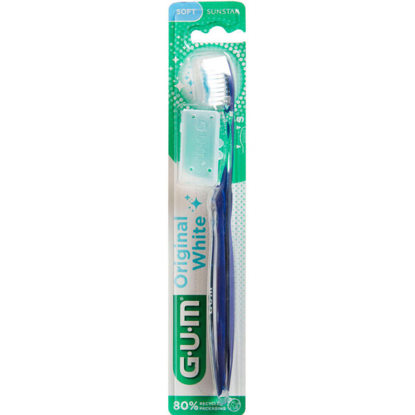 GUM Original White Tandbørste