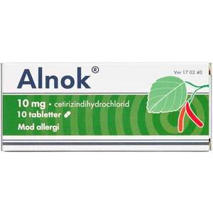 Alnok 10 mg 10 stk