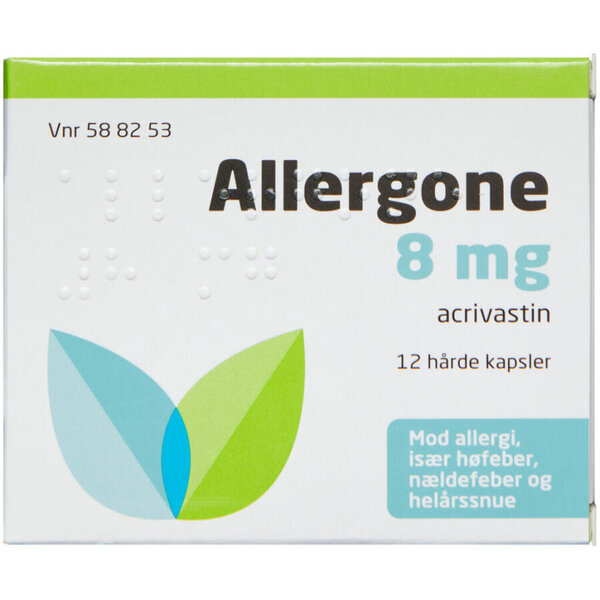 Allergone 8 mg 12 stk