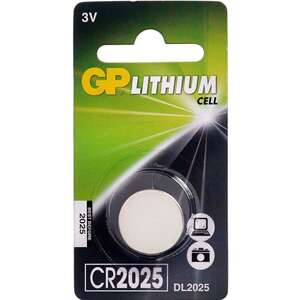 GP Lithium batteri (CR 2025 - 3 V)