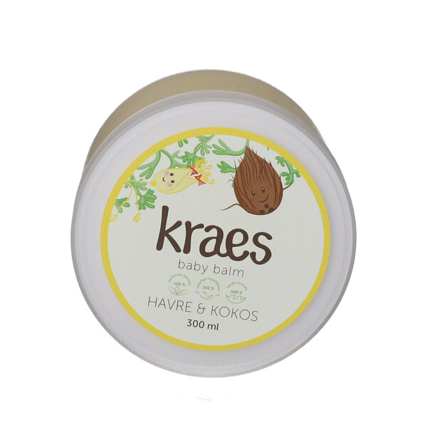 KRAES Baby Balm med Havre & Kokos (300 ml)