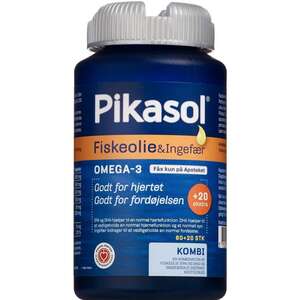 Pikasol Fisk+ Ingefær