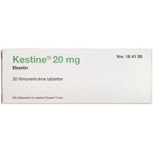 Kestine 20 mg (2C4) 30 stk