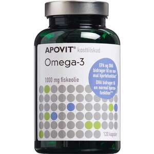 Apovit Omega-3 Kapsler (120 stk)