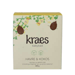 KRAES Babybad Havre & Kokos (600 g)