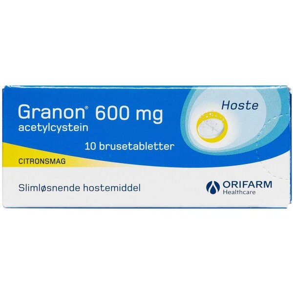 Granon 600 mg 10 stk