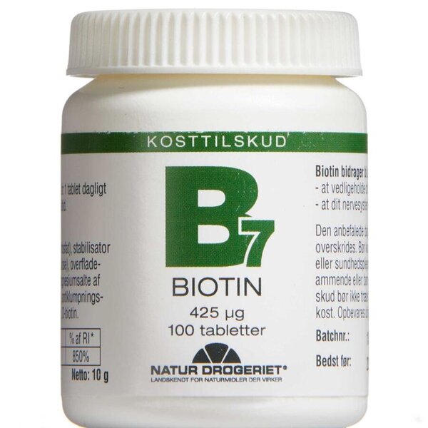 Mega Biotin tabletter