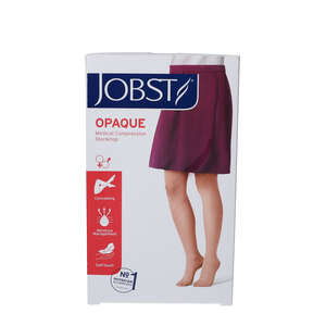 Jobst Opaque kompressions knæstrømper (XL/natural)