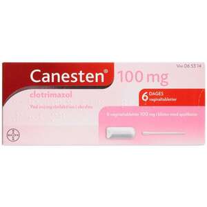 Canesten 100 mg vaginaltabl.