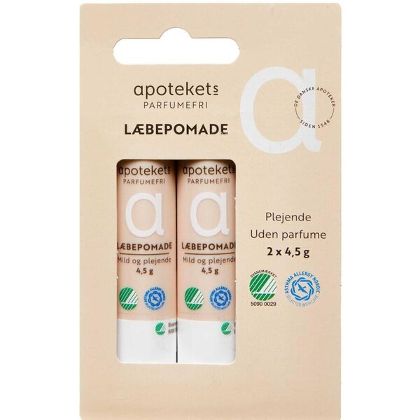 Apotekets Læbepomade (2 stk)