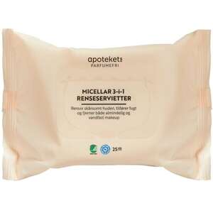 Apotekets Micellar 3-i-1 Renseservietter