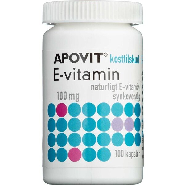 Apovit E-vitamin kapsler