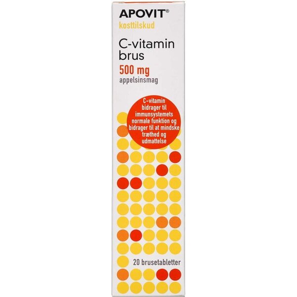 Apovit C-vitamin brus (appelsin)